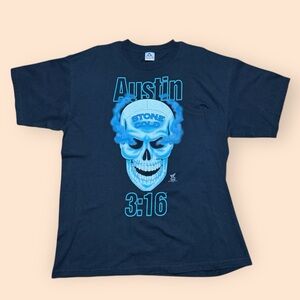 Vintage Stone Cold Steve Austin T Shirt Men’s 2XL Bad To The Bonz WWF Vtg 90s